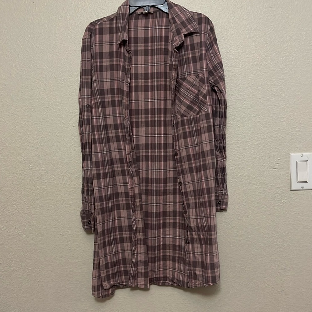 Long flannel